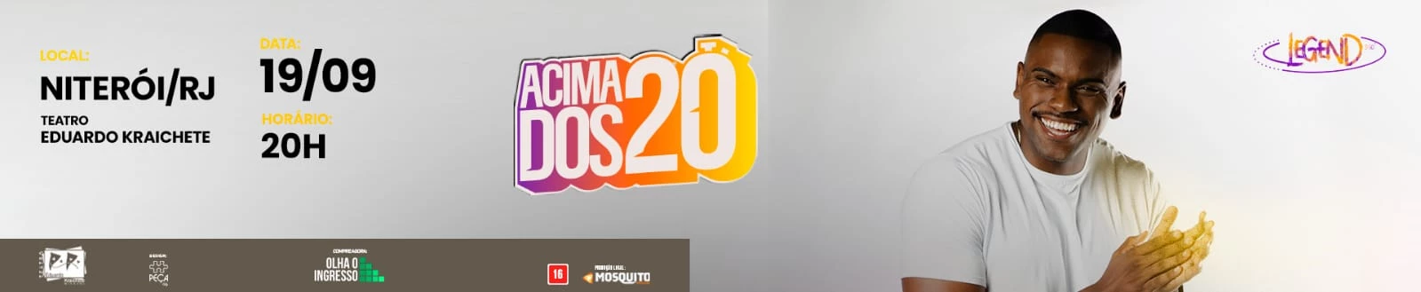 “Acima dos 20” com LD